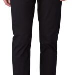 Plaid&Plain Mens Slim Fit Khaki Pants Mens Tapered Chino Pants