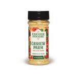 Farmer Foodie | Vegan Cashew Parmesan Cheese Alternative | Dairy-Free | Shredded | Gluten-Free | 3.5 oz Jar with Pour and Sprinkle Lid (1 pk, Italian Herb)