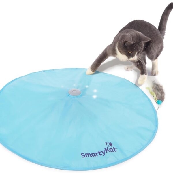 SmartyKat Electronic Motion/Moving Toys for Cats & Kittens, Battery Powered, Mimics Motion of Real Prey, Fun & Interactive Play - Multiple Styles