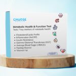 7-in-1 Metabolic Health Test | Cholesterol, Average Blood Sugars, Insulin Resistance And Many More | At-Home Test Kit | Not avail in NY, RI