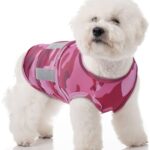 MIGOHI Dog Anxiety Vest,Soft Dog Anxiety Relief Coat,Calming Vest Wrap for Thunderstorms,Fireworks,Travel and Separation,Anxiety Relief for Dogs,Firework Anxiety Relief for Small Dogs,XS,Camouflage