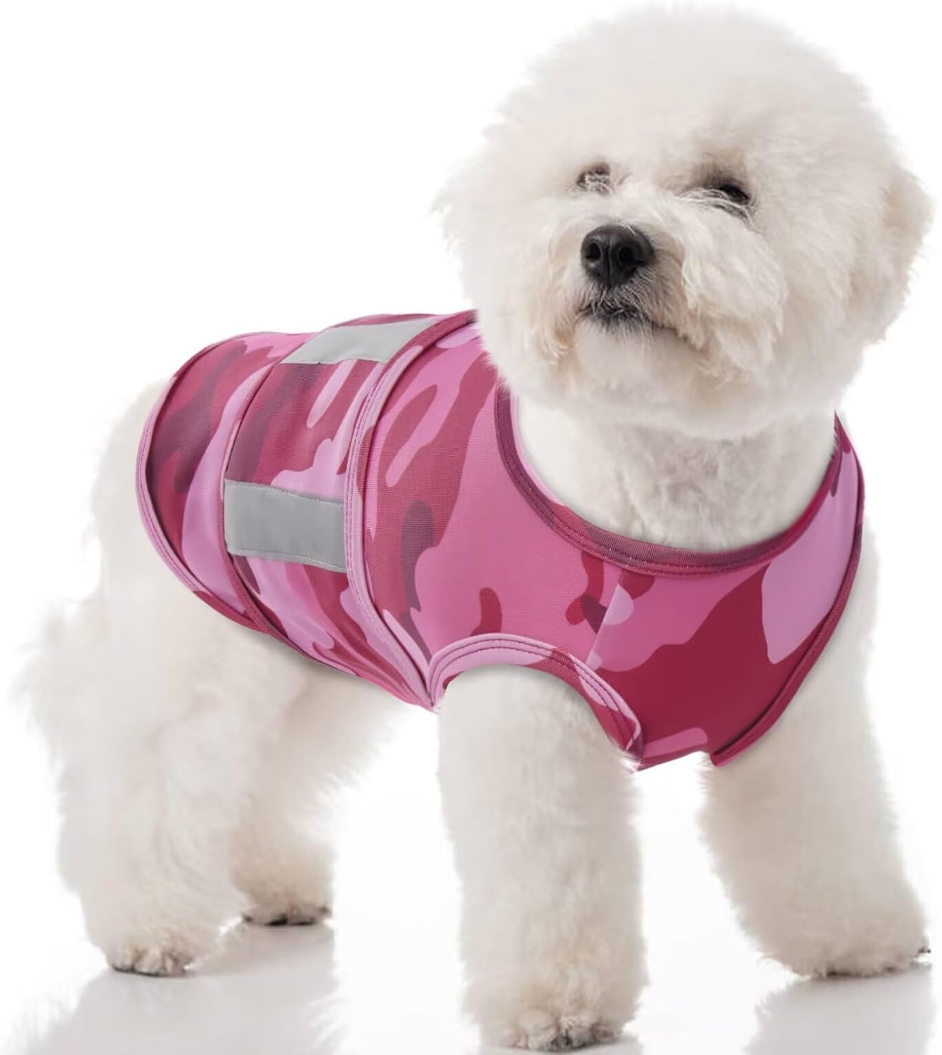 MIGOHI Dog Anxiety Vest,Soft Dog Anxiety Relief Coat,Calming Vest Wrap for Thunderstorms,Fireworks,Travel and Separation,Anxiety Relief for Dogs,Firework Anxiety Relief for Small Dogs,XS,Camouflage MIGOHI Dog Anxiety Vest,Soft Dog Anxiety Relief Coat,Calming Vest Wrap for Thunderstorms,Fireworks,Travel and Separation,Anxiety Relief for Dogs,Firework Anxiety Relief for Small Dogs,XS,Camouflage