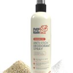 Pets are Kids Dog Deodorant Spray, Soothing Anti Itch Spray for Dogs & Cats with Natural Aloe Baking Soda, Immediate Relief for Itchy Skin Paws, Dog Perfume Pet Relief Hypoallergenic, Oatmeal 8oz