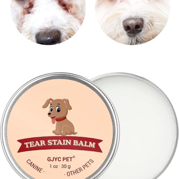 Tear Stain Remover for Dogs 1oz - Dog Tear Stain Remover for White Dogs, Pet Eye Cleaner, Dog Eye Care for Tear Stains, Dog Eye Booger Remover, Cat Tear Stain Remover, Eye Stain Remover for White Fur