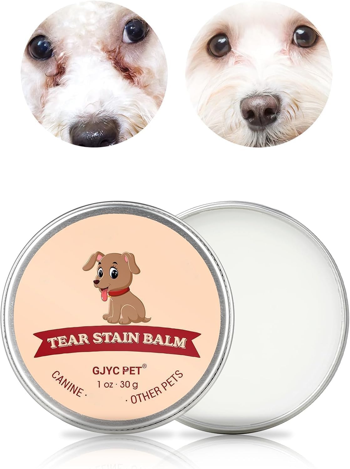 Tear Stain Remover for Dogs 1oz - Dog Tear Stain Remover for White Dogs, Pet Eye Cleaner, Dog Eye Care for Tear Stains, Dog Eye Booger Remover, Cat Tear Stain Remover, Eye Stain Remover for White Fur Tear Stain Remover for Dogs 1oz - Dog Tear Stain Remover for White Dogs, Pet Eye Cleaner, Dog Eye Care for Tear Stains, Dog Eye Booger Remover, Cat Tear Stain Remover, Eye Stain Remover for White Fur