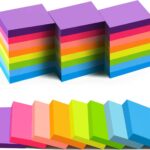 (24 Pads) Sticky Notes 1.5x2 in, 8 Colors Post Self Sticky Notes Pad Its, Bright Post Stickies Colorful Sticky Notes for Office, Home, School, Meeting, 75 Sheets/pad