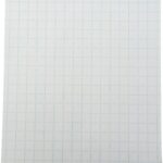 School Smart Double Sided Graph Paper, 8-1/2 x 11 Inches, 1/2 Inch Rule, White, Pack of 500 - 085279