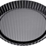 Zenker Non-Stick Carbon Steel Flan/Tart Pan, 11-Inch, grey