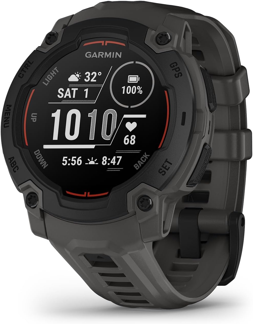 Garmin Instinct E 45mm, Rugged Outdoor GPS Smartwatch, 24/7 Health Monitoring, Wrist-Based Heart Rate, Up to 16 Days of Battery Life, Charcoal Garmin Instinct E 45mm, Rugged Outdoor GPS Smartwatch, 24/7 Health Monitoring, Wrist-Based Heart Rate, Up to 16 Days of Battery Life, Charcoal