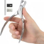 Professional Stainless Steel Dog Cat Nail Clippers & Trimmer Set, Sharp Blades for Precise Cutting, Easy-Grip Ergonomic Handle with Built-in Nail File, Durable Pet Grooming Tool for Small to Large Pet
