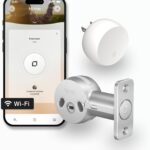 Level Bolt (Wi-Fi) Smart Deadbolt - Make Your Lock Smart & Keep Existing Hardware and Keys - Lock/Unlock from Anywhere - Level App for iOS & Android - Works with Apple Home, Alexa & Google, White
