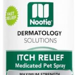 Nootie Medicated Anti-itch Spray, Itch Relief & Skin Care for Dogs & Cats, Formulated for Veterinarians, Sold in over 10,000 Clinics & Stores Worldwide, 8 fl oz
