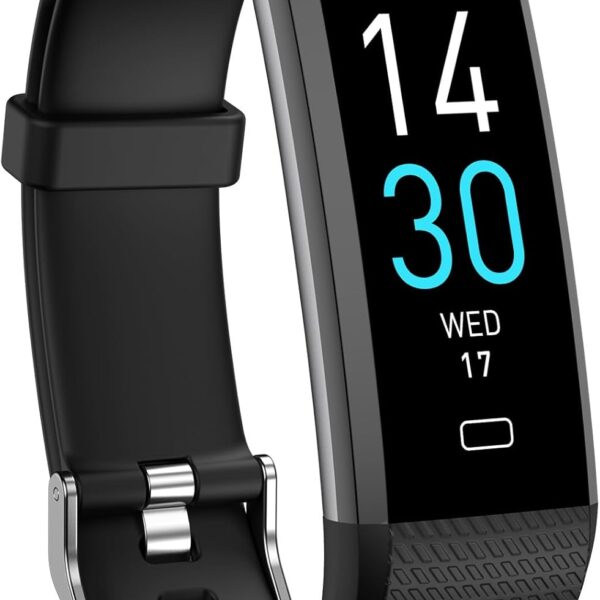 Fitness Tracker with Heart Rate Blood Oxygen Monitor, Activity Tracker Sleep Monitor Health Tracker, Smart Watch Pedometer Step Calories Counter, Fitness Watches for Men Women