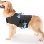 Dog Thunder Vest, First Generation Calming Jacket for Dogs - Dog Shirt for Anxiety, Firework and Separation, Keep Pet Calm Without Medicine, Anti Anxiety Coat for Dogs (Dark Grey, XXL)