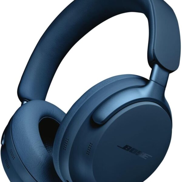 Bose QuietComfort Ultra Bluetooth Headphones, Wireless Headphones with Spatial Audio, Over Ear Noise Cancelling with Mic, Up to 24 Hours of Playtime, Lunar Blue - Limited Edition Color