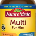Nature Made Multivitamin for Him, Mens Multivitamins with No Iron, Daily Nutritional Support, Nature Made Multi Mens Vitamins & Minerals, 90 Tablets, 90 Day Supply