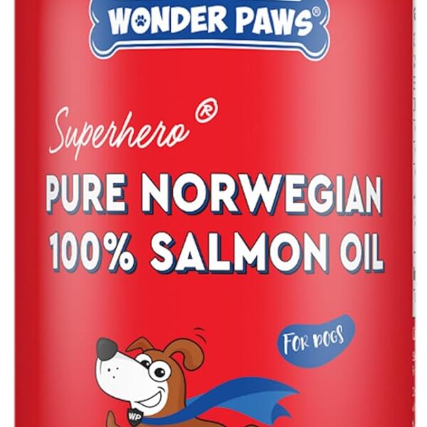 Premium Salmon Oil for Dogs  Pure Norwegian Salmon Oil High in Omega 3 EPA & DHA -Powerful Fish Oil for Dogs Skin & Coat, Hip & Joints, Allergies & Itchy Skin  Omega 3 Fish Oil for Dogs-8oz Liquid