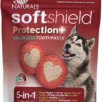 ARK Naturals Soft Shield Protection+ Brushless Toothpaste, Dog Dental Chews for Large Breeds, Stops Plaque & Tartar, Freshens Breath