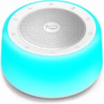Kipcush Automatic Tibetan Singing Bowl Sound Machine  11 Healing Tones, Touch Control Night Light, Smart Timer & Memory, Plug-in Sound Therapy Device for Yoga, Meditation, Sleep & Stress Relief