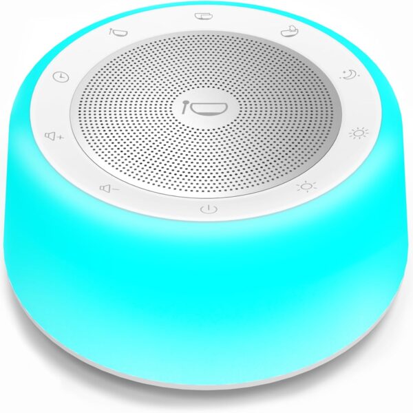 Kipcush Automatic Tibetan Singing Bowl Sound Machine 11 Healing Tones, Touch Control Night Light, Smart Timer & Memory, Plug-in Sound Therapy Device for Yoga, Meditation, Sleep & Stress Relief