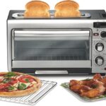 Hamilton Beach 2-in-1 Countertop Toaster Oven and Long Slot 2 Slice Toaster, 60 Minute Timer and Automatic Shut Off, Shade Selector, Stainless Steel (31156)
