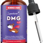 Premium DMG for Dogs  DMG Liquid to Support Immune Health, Skin, Stamina, Muscles, Stress & Performance - Dimethylglycine (DMG) for All Ages, Sizes & Breeds  4oz