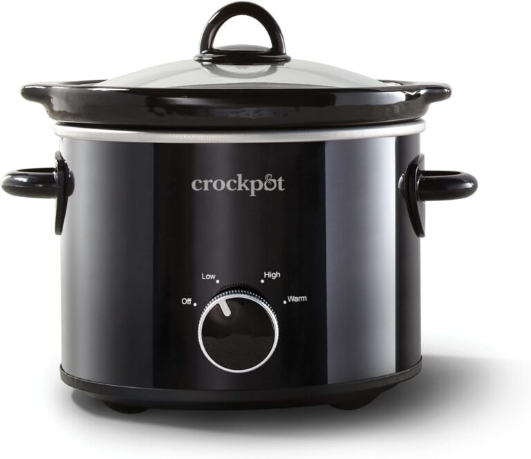 Crockpot 2-Quart Classic Slow Cooker Small Slow Cooker Black