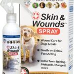Show Out Skin & Wounds Spray for Dogs  Helps Control Dog Mange & Itchy Skin | Natural Relief for Hot Spots, Ringworm & Dermatitis | Gentle, Vet-Level Care (8 oz)