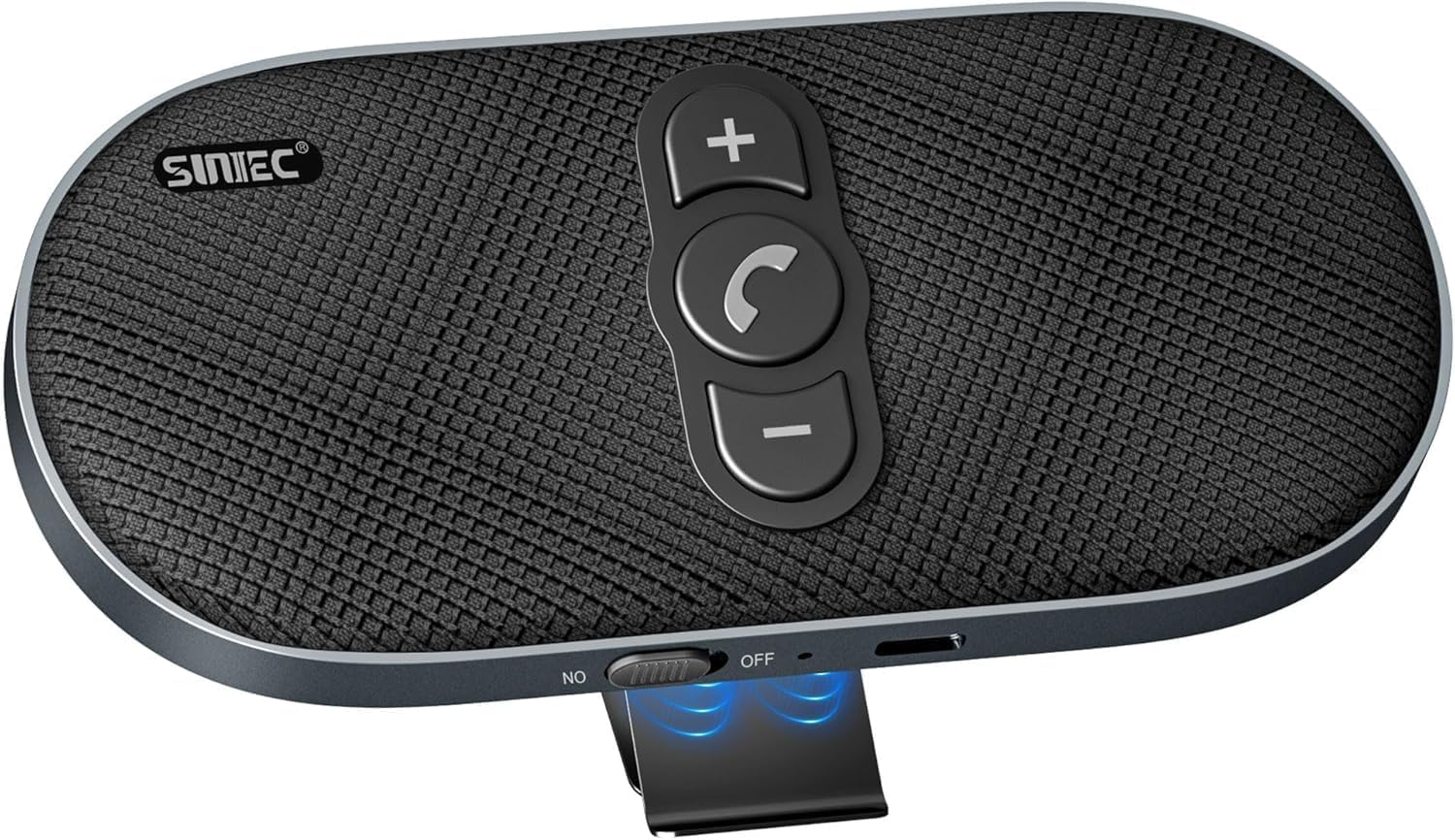 Hands Free Phone Speaker for Car: Bluetooth in-car Speakerphone Kit for Handsfree Calling - Dual 3W Speakers Support Siri Google Voice Assistant Motion Auto On with Visor Clip - BC990G Hands Free Phone Speaker for Car: Bluetooth in-car Speakerphone Kit for Handsfree Calling - Dual 3W Speakers Support Siri Google Voice Assistant Motion Auto On with Visor Clip - BC990G