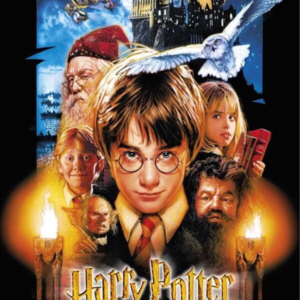 Trends International 24X36 Harry Potter and the Sorcerer's Stone - One Sheet Wall Poster, 24" x 36", Premium Unframed Version