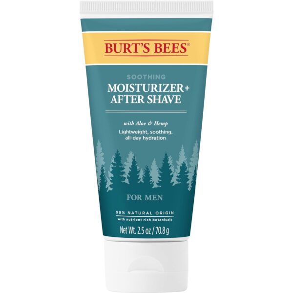 Burts Bees Soothing Moisturizer Plus After Shave Men 2.5 oz