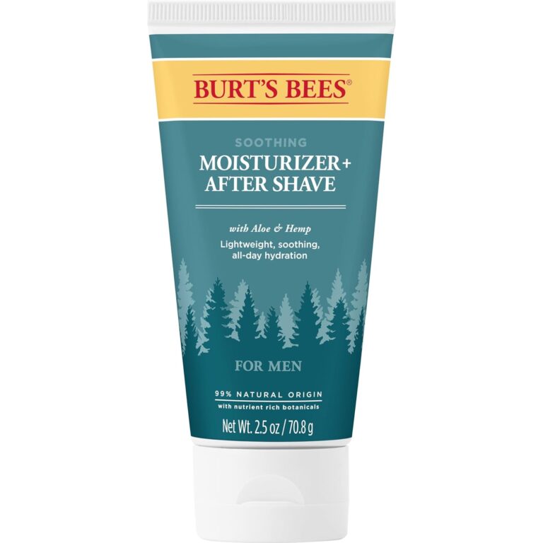 Burts Bees Soothing Moisturizer Plus After Shave Men 2.5 oz