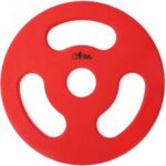 CHIWAVA Rubber Tug-of-War Dog Flying Disc, Flyer Fetch Toy for Dogs Outdoor Play for Large Dogs 8.7"