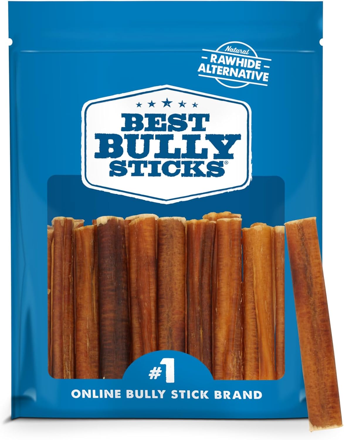Best Bully Sticks 4 Inch Bully Sticks - 8 oz (Pack of 1) - Natural Grass-Fed, Grain and Rawhide Free, Ideal for Small or Young Canines Best Bully Sticks 4 Inch Bully Sticks - 8 oz (Pack of 1) - Natural Grass-Fed, Grain and Rawhide Free, Ideal for Small or Young Canines