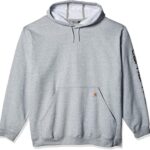 Carhartt Men's Loose Fit Midweight Logo Sleeve Graphic Sweatshirt