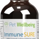 Pet Wellbeing Immune Sure for Dogs - Supports Normal Immune Defenses, Gut Flora Balance, Andrographis, Echinacea, Vitamin C, Zinc - Veterinarian-Formulated Herbal Supplement 2 oz (59 ml)