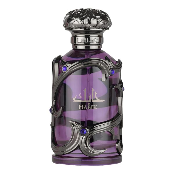 Lattafa Habik  Spicy, Aromatic, Woody, Musky  Eau de Parfum Spray Long-Lasting Fragrance for Men, 3.4 Ounce / 100 ml