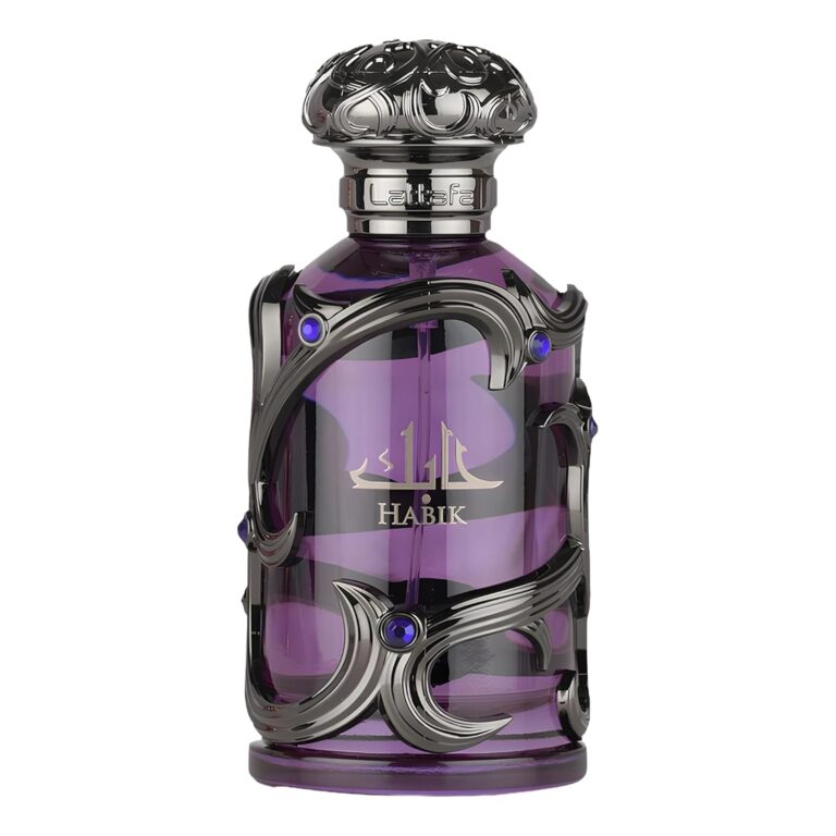 Lattafa Habik  Spicy, Aromatic, Woody, Musky  Eau de Parfum Spray Long-Lasting Fragrance for Men, 3.4 Ounce / 100 ml