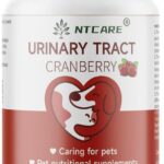 Cranberry for Dogs - Urinary Tract Support, Bladder Health, Dog UTI, Bladder Stones, Incontinence Support, Cranberry for Dogs and Cats, 120 Tablets