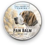 Soothing Paw Balm with Natural Ingredients for Dog Paw Protection and Nourishment | Suitable for Active, Working, and Sporting Dogs, 4 oz
