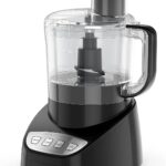 BLACK+DECKER 8-Cup Food Processor, Easy Assembly, Stainless Steel S-Blade, Shred, Slice, Chop, Puree, 450W Motor