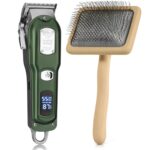 Doodle Slicker Brush and Pet Hair Clippers Grooming Kit for Doodles, Poodles, Goldendoodles