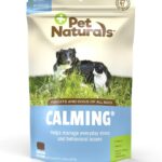 Pet Naturals Calming Chews for Dogs, 160 Chicken Liver Flavored Soft Chews, Anxiety Relief for Barking, Separation, Storms and Fireworks, Naturally Sourced Behavioral Support