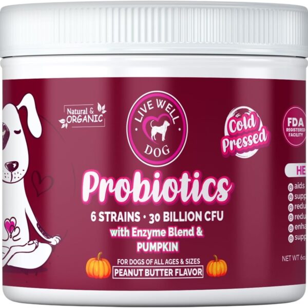 Probiotic Chews  6-Strain Blend, Plant-Based Digestive Support