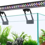hygger Clip On Full Spectrum Aquarium LED Light, 42W Day-Night Dual Timer Sunrise-Day-Sunset-Moon Fish Tank Light, Adjustable Timer Brightness with 9 Colors for Planted Tank