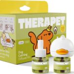 TherapetMD 60-Day Dog Calming Diffuser - for Stress, Destructive Behavior, Pee Accidents, Separation Anxiety, Barking, Aggression & Chewing - 60-Day Refill Included - Packaging May Vary