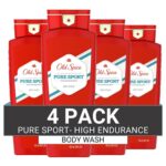 Old Spice High Endurance Body Wash for Men, Pure Sport Scent, 18 FL OZ (532 mL)