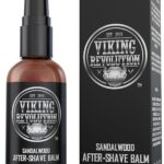 Viking Luxury After-Shave Balm - Soothes Face, Moisturizes After Shaving, Eliminates Razor Burn - Sandalwood Scent