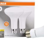Sylvania LED Flood BR30 Light Bulb, 65W Equivalent Efficient 9W, 10 Year, 650 Lumens, Dimmable, 2700K, Soft White - 2 Pack (73954)