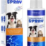 ALIVO Hydrocortisone Spray for Dogs & Cats - Itch Relief Spray & Hot Spot Treatment for Dogs, Supports Irritated Dry Itchy Skin & Skin Allergies, Skin Infections & Irritations Relief - 120ml / 4 oz